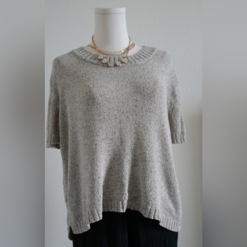 Madewell Light Gray Women's Turtleneck Sweater